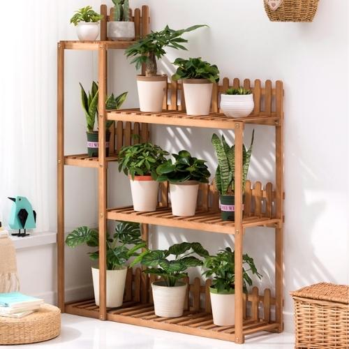 Outdoor Planter Rack